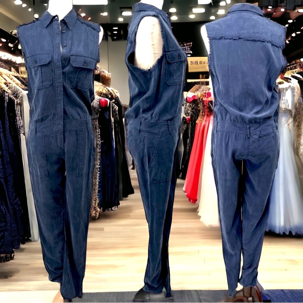 SOLD! Distressed Military Jumpsuit - Picture 6 of 16